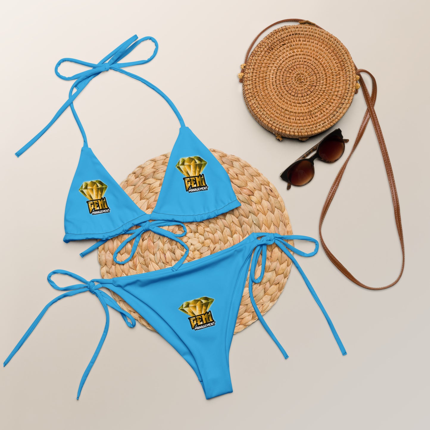 Gem Management(inspired) string bikini